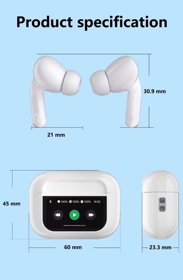 Display Earbuds عرض سماعات الأذن